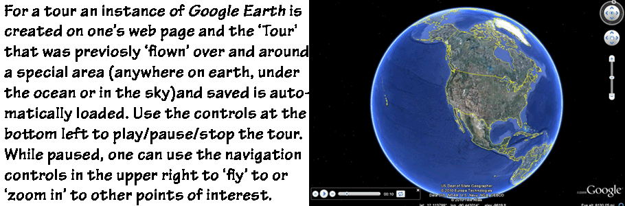 Web page title: Google Earth Tours