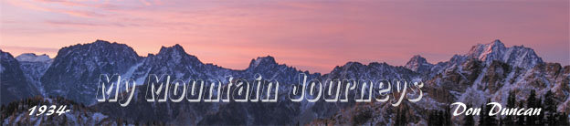 My Mountain Journeys header image of the Stuart Range