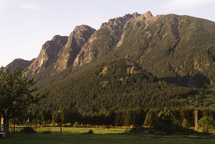 Mt Si from below