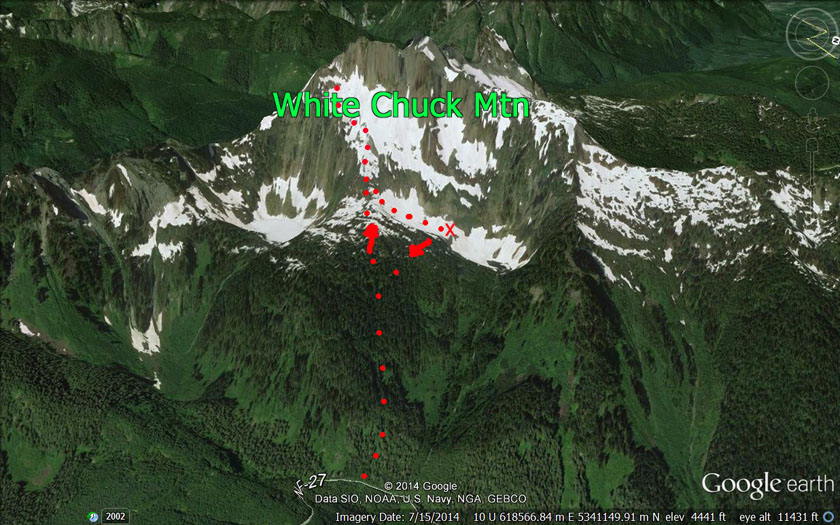 Whitechuck Mountain Route