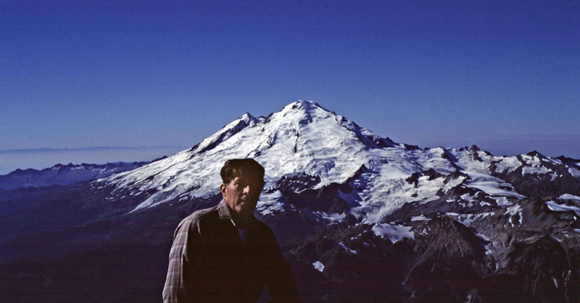 Don on summit of Mt Shuksan