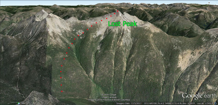 Lost Peak Rte