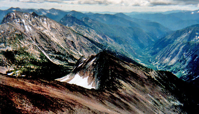 Lake Mountain from summit